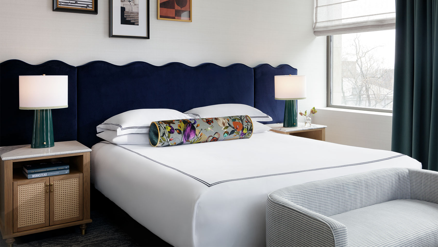 Renovated Monaco Philadelphia Parkview King guestroom