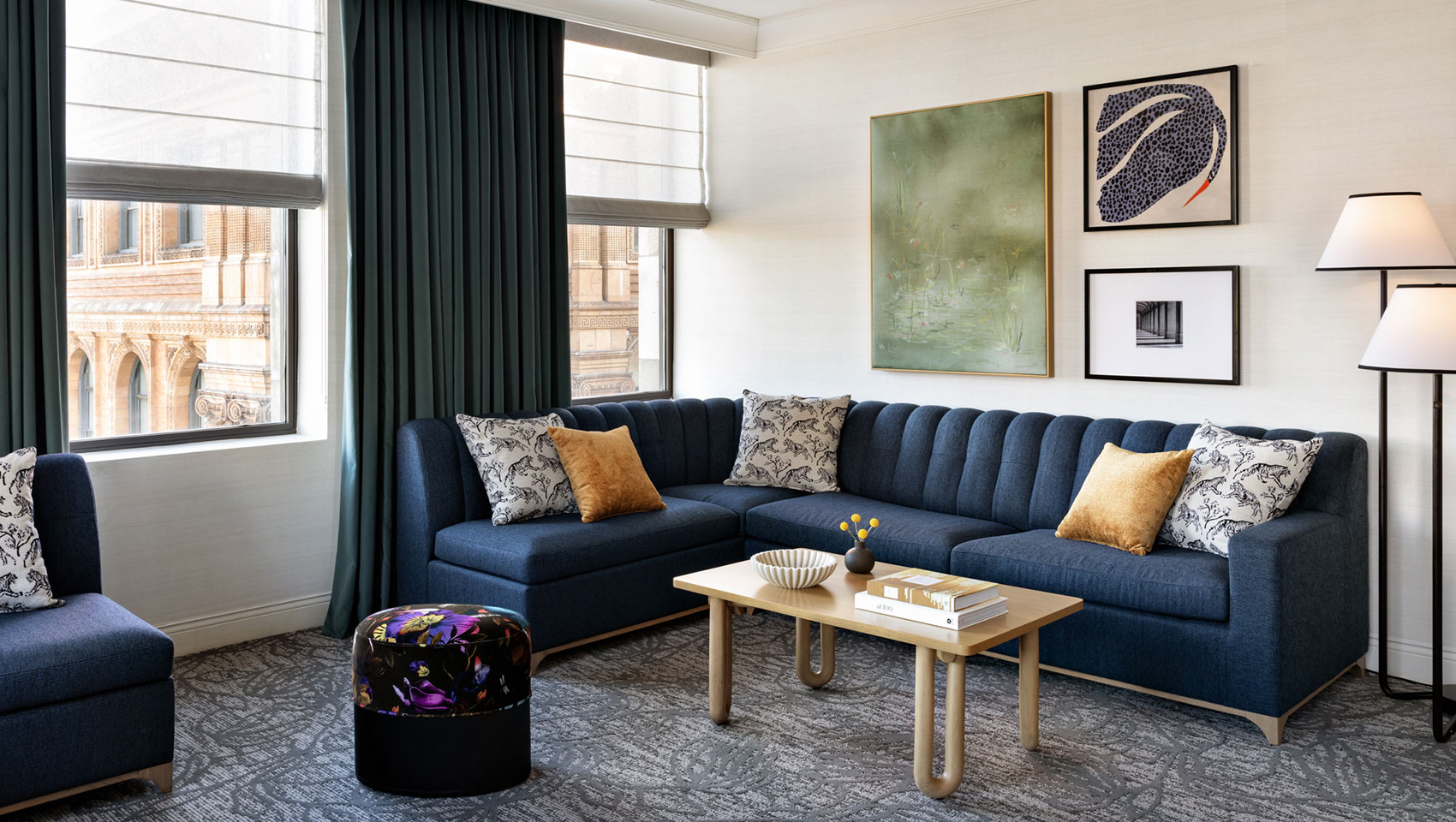 Renovated Monaco Philadelphia Guestroom/bathroom