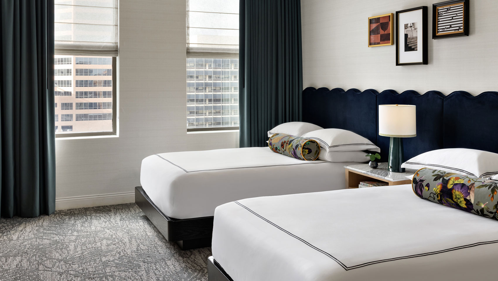 Renovated Monaco Philadelphia Guestroom/bathroom