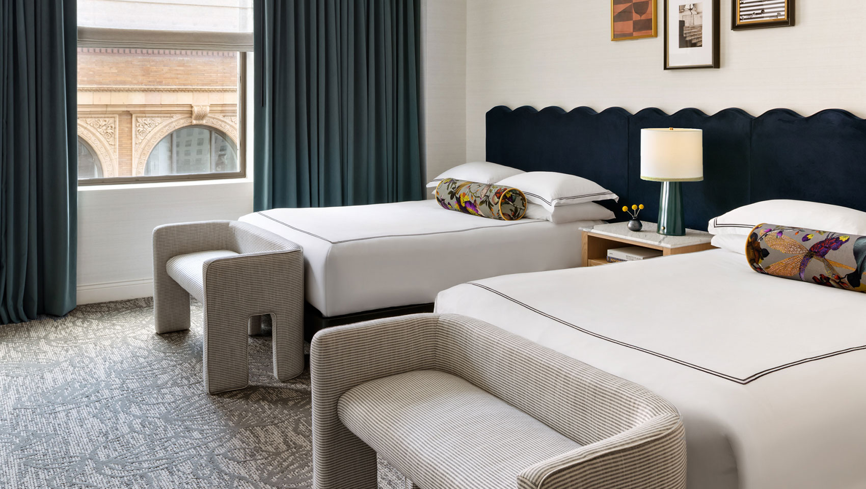 Renovated Monaco Philadelphia Guestroom/bathroom