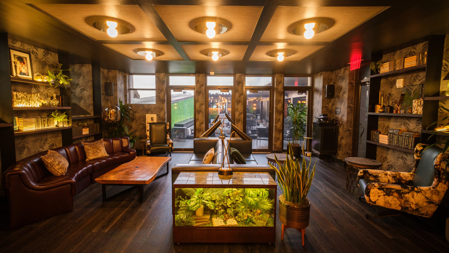 Vapor Pavilion event space at Kimpton Hotel Monaco Philadelphia