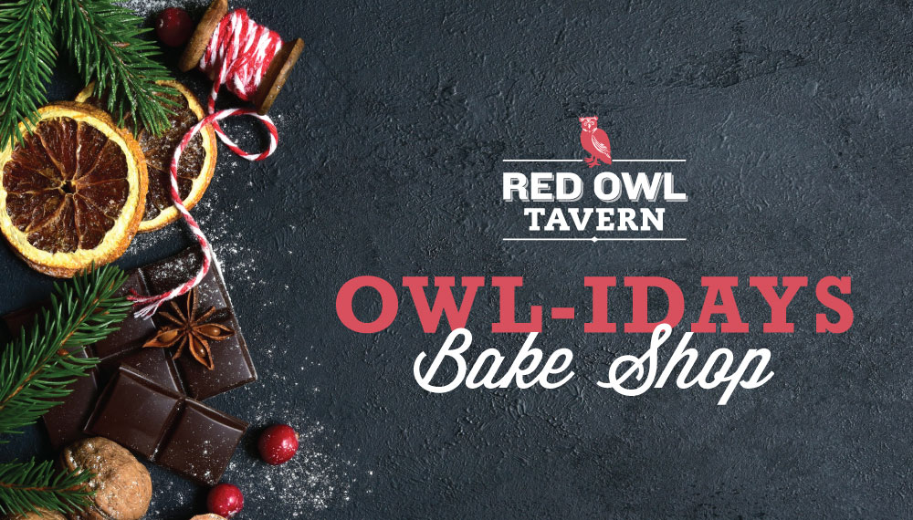 Owl-idays Bake Shop Tile