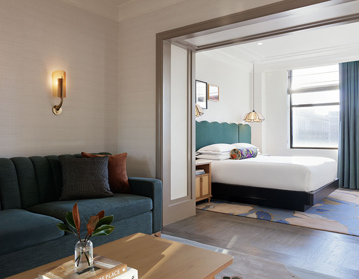 Presidential Suite bedroom