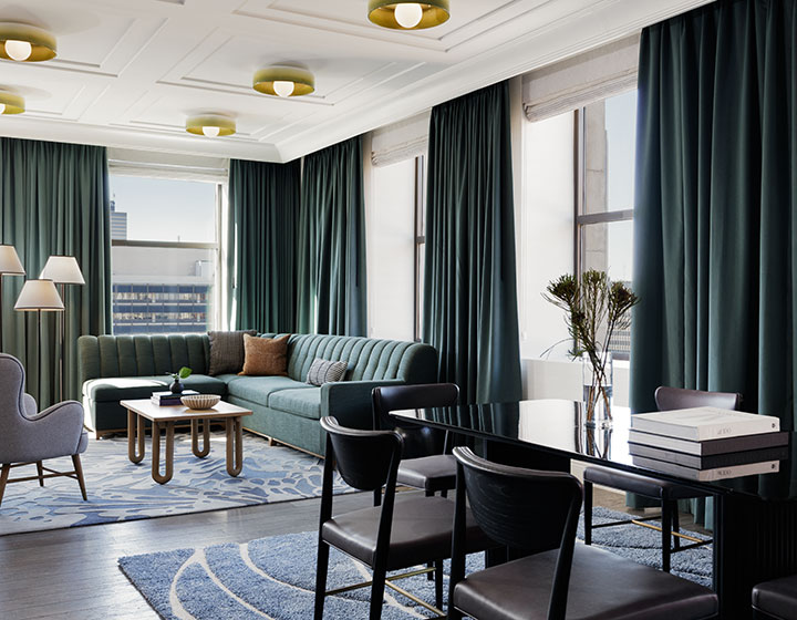 Presidential Suite living room